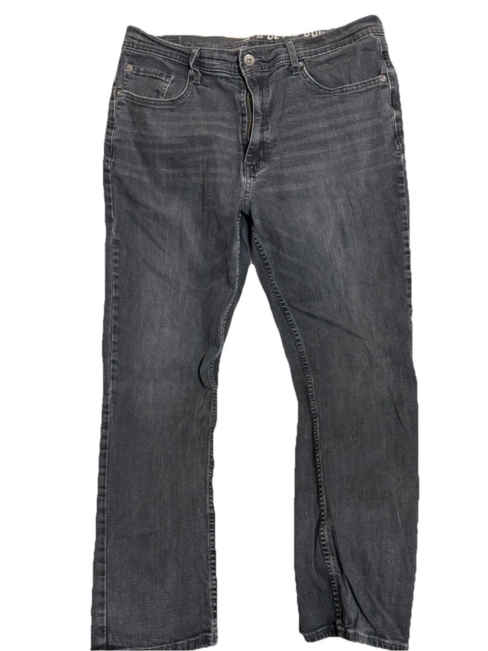 Devil Dog Jeans Mens 36x32 Black Performance Stretch Denim Jeans Durable